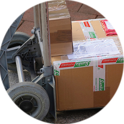 LIEFERUNG & TRANSPORT